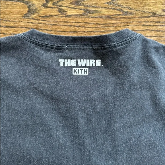 Kith x The Wire “Stringer” Vintage tee black size L - Picture 5 of 6